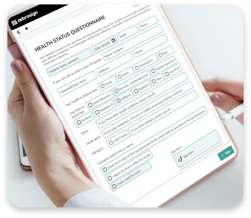 ZebraSign Signature Pad app