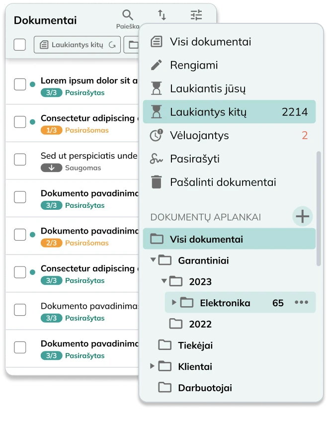 Dokumentų valdymo sistema