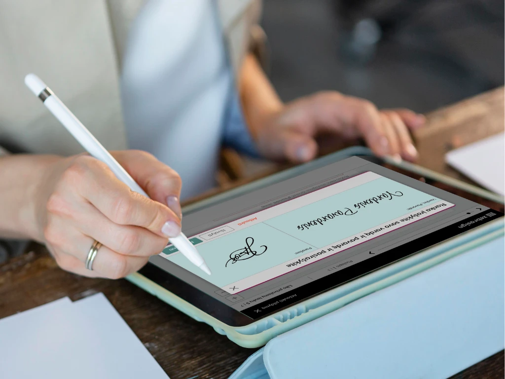 How to sign a PDF document with an Electronic Signature?