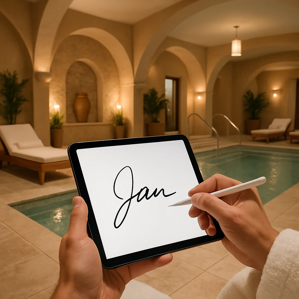 How Electronic Signatures Simplify Document Management for SPA centers