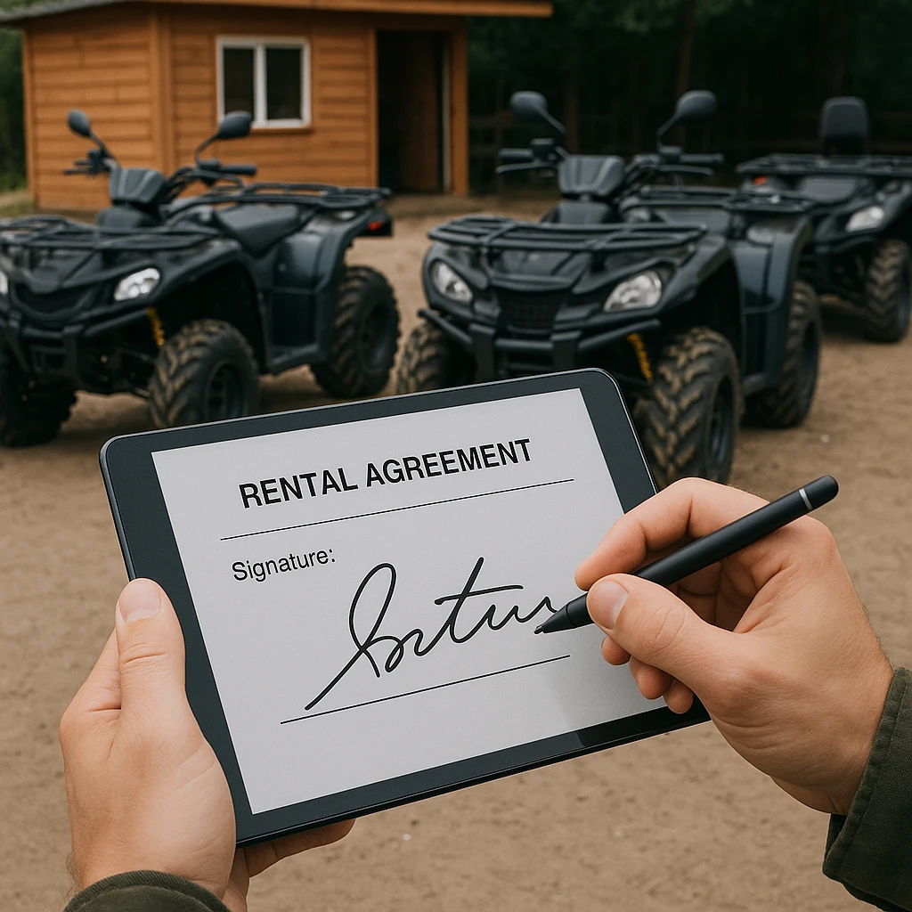 E-Signatures for Extreme Adventure Rental Businesses