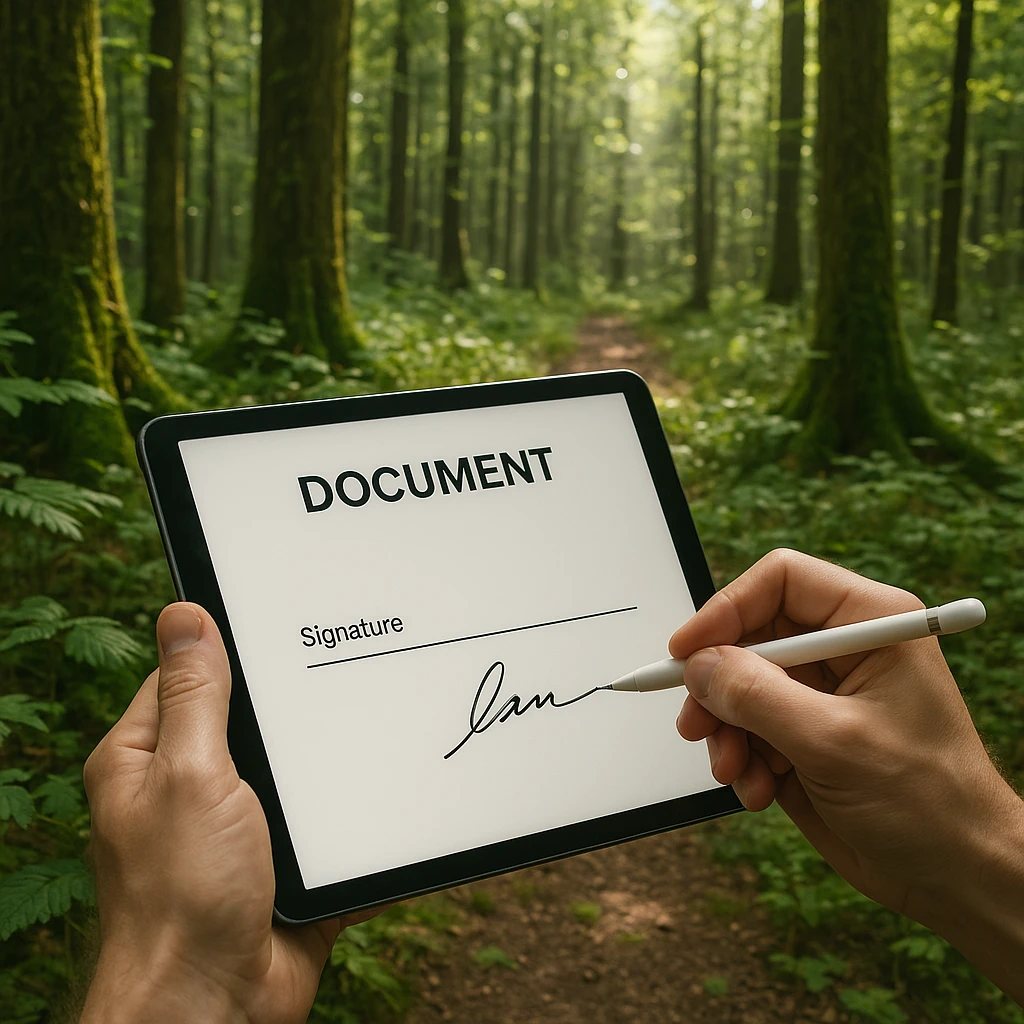 Paperless Sustainability: What Electronic Signatures Mean for Your Business
